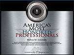 America's Most Honored Professionals